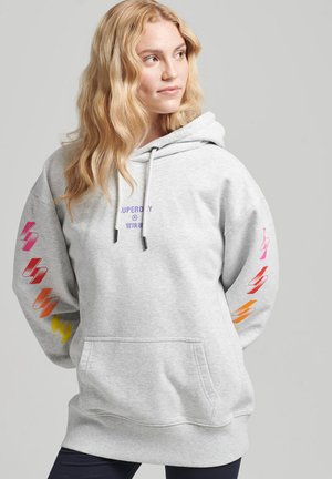 HALF TONE S OVERSIZED - Luvtröja - cadet grey marl