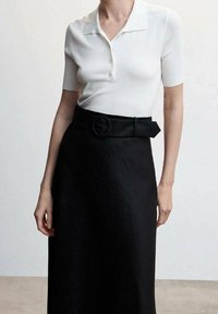 Mango A-lijn rok - black