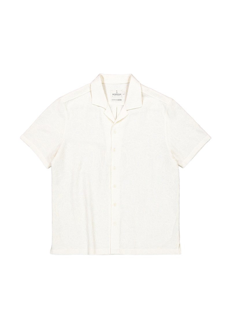 Butcher of Blue ALEX RESORT EMBRO - Overhemd - titan white/wit - Zalando.be
