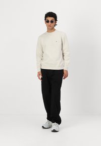 Tommy Hilfiger SEASONAL CREW NECK - Sweatshirt - heathered oatmilk