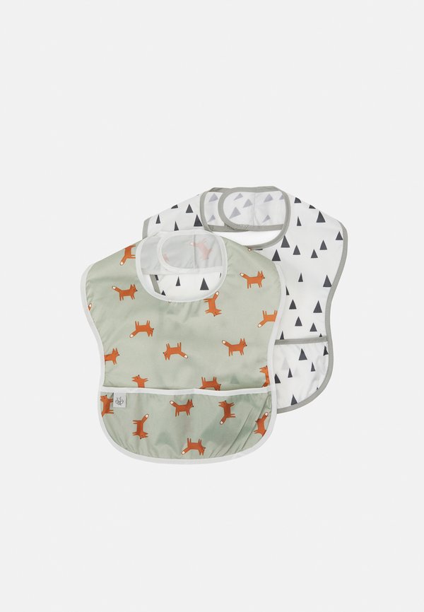 LIGHTWEIGHT BIB FOX 2 PACK UNISEX - Lätzchen