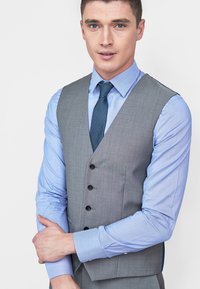 Next SIGNATURE PLAIN SUIT: WAISTCOAT - Puvun liivi - gray