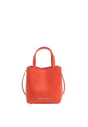 Bolso de mano - coral acido