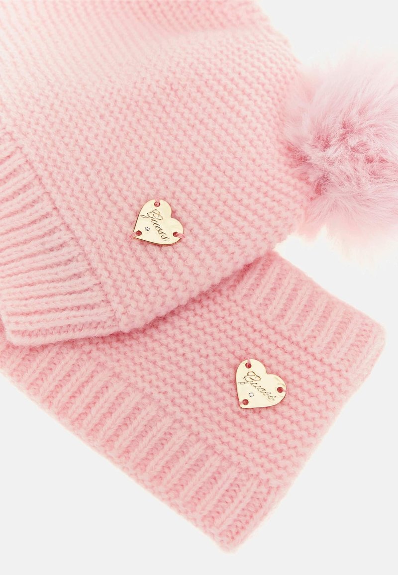 Guess SET Écharpe rose