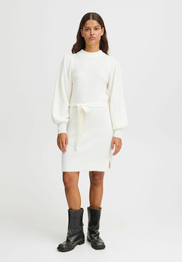 IHLAMORA - Jumper dress - cloud dancer3