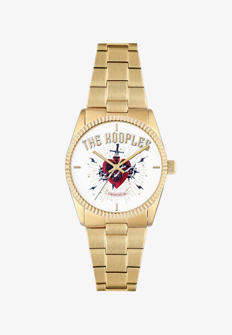 The Kooples HEART - DAGGER - Orologio - white gold coloured