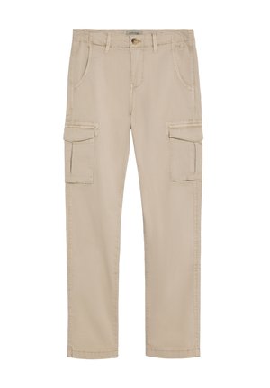 MODERN - Pantalones cargo - beige