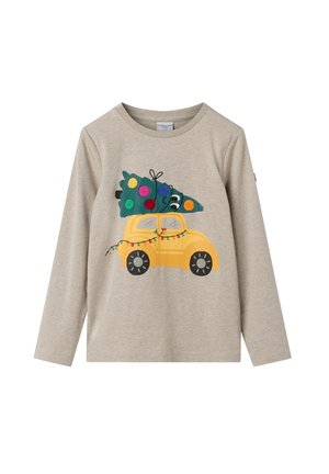 PLAYFUL - Pitkähihainen paita - ecru melange