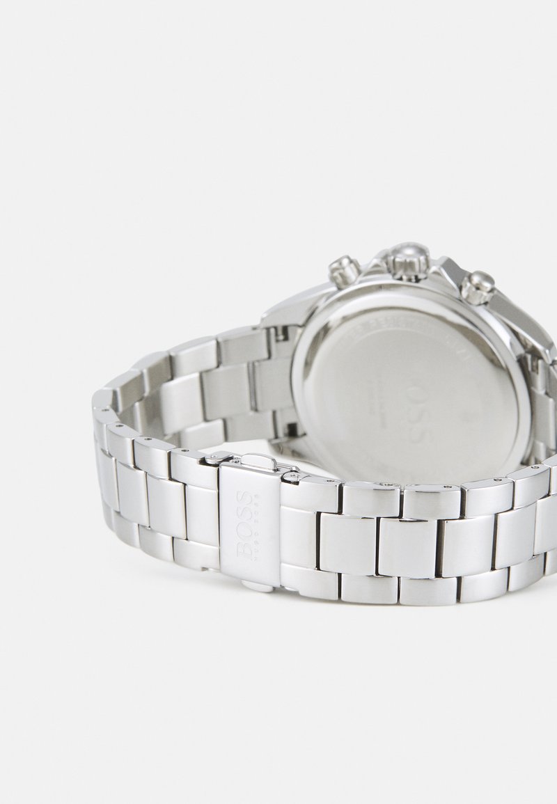 BOSS NOVIA - Chronograph - silver-coloured/black/silberfarben 