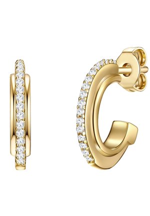 Boucles d'oreilles - gelbgoldfarben