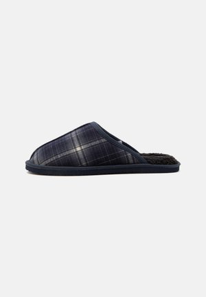 Jack & Jones, JFWDUDELY CHECK SLIPPER - Chaussons - navy blazer