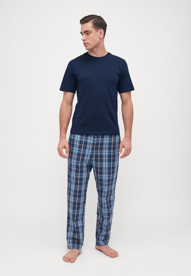 Jack & Jones JACLUCA TEE AND PANTS GIFTBOX - Pyjamas - navy/dark blue