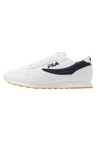 Fila - ORBIT - Matalavartiset tennarit - white/dress blue Pienoiskuva 1