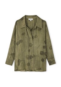 RELAXED FIT JACQUARD - Hemdbluse - l khaki