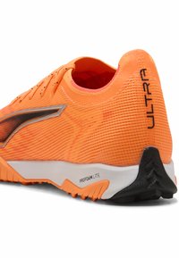 Puma ULTRA 6 PRO CAGE TT  - Fußballschuhe für festen Untergrund - heat fire- black-glowing red