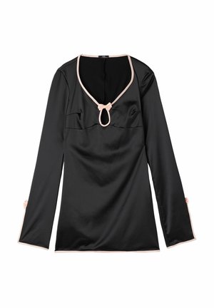 Tezenis FANCY RIBBON - Nachthemd - Black