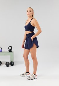 Even&Odd active HIGH RISE RUNNING SHORTS - Korte broeken - dark blue