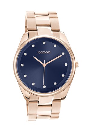 OOZOO TIMEPIECES COLLECTION - Montre - blau roségold