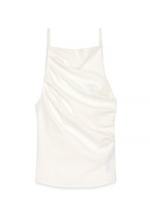 NA-KD, OPEN BACK TIE - Top - white