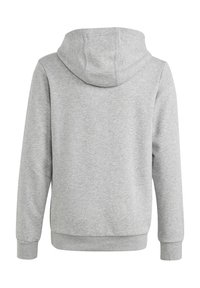 adidas Performance Felpa con cappuccio - medium grey heather/white