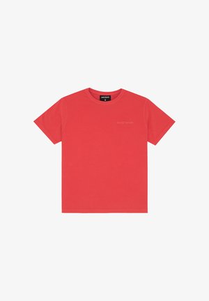 WRSTBHVR, WRSTBHVR T-SHIRT EVIN T-SHIRT UNISEX - T-Shirt basic - cherry tomato