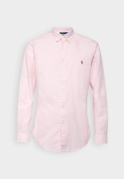 Polo Ralph Lauren SLIM FIT STRIPED OXFORD SHIRT - Marškiniai - new rose/white