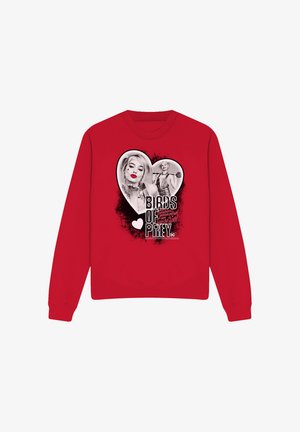 Cotton Soul, BIRDS OF PREY HEART HARLEY - Sweatshirt - red