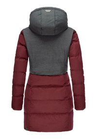 Ragwear ASHANI BLOCK INTL - Parka - wine red