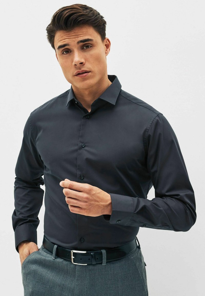 Next Business skjorter - charcoal grey