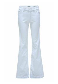 DESTINY PUSH UP - Vaqueros bootcut - weiß