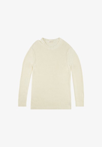 Slowear CREW NECK - ZANONE - Strickpullover - ivory