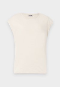 NMMATHILDE LOOSE LONG - Jednoduché tričko - birch