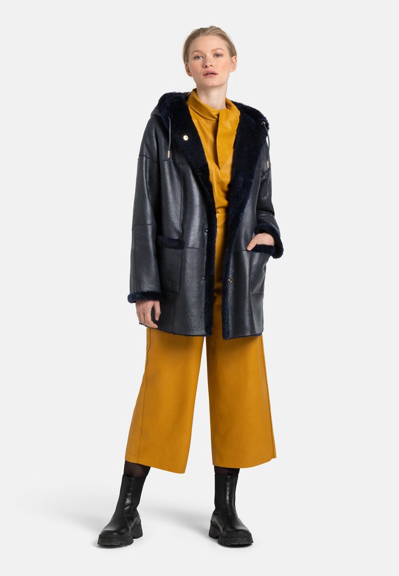 Damen Parkas | Werner Christ Wintermantel dunkelblau - QA94215 Damen Parkas | Werner Christ Wintermantel dunkelblau - QA94215
