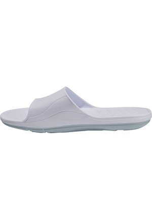 Pantolette flach - white