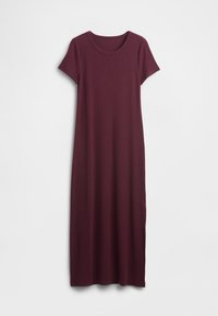 MODERN RIBBED MAXI - Robe en jersey - tuscan red
