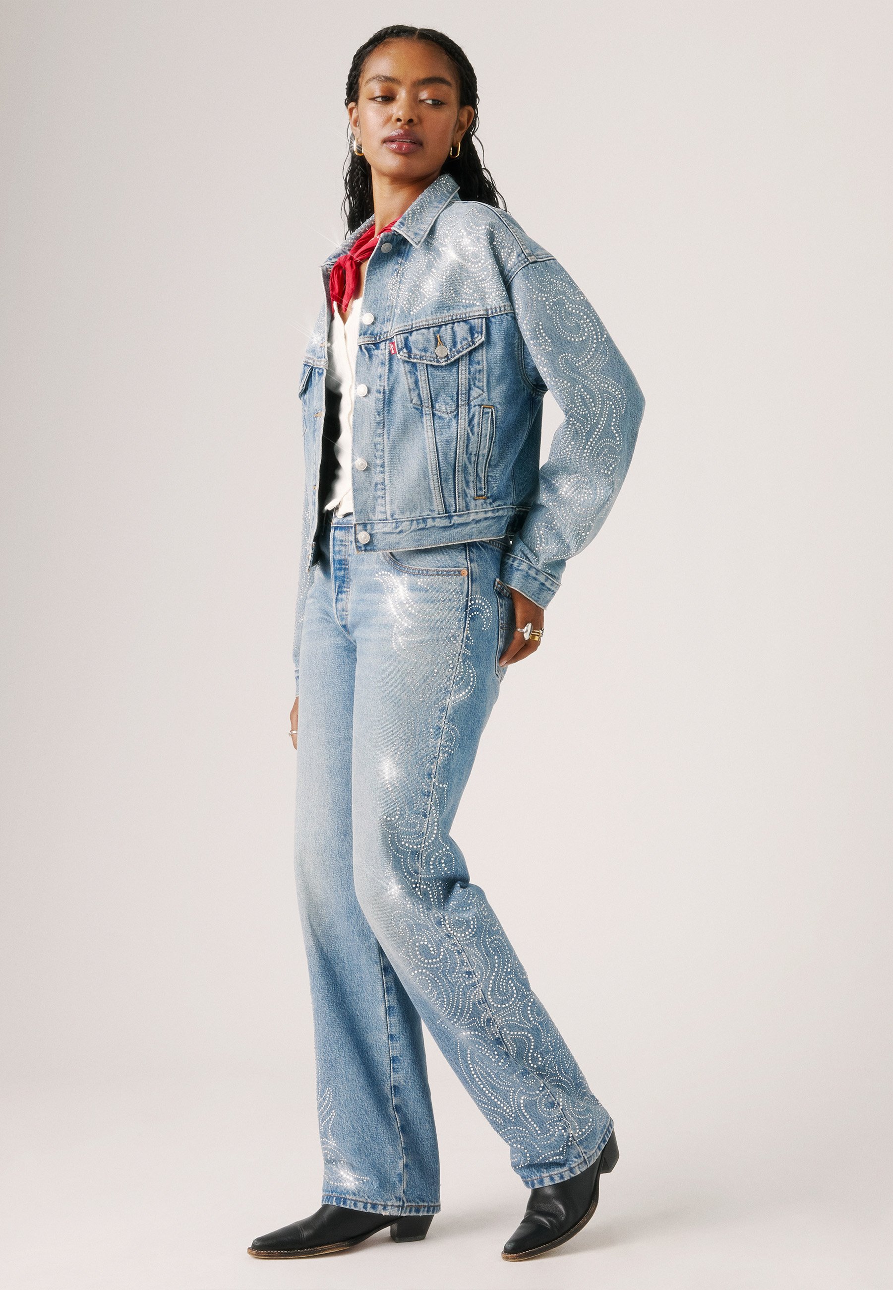 Levi's® 501® '90S - Straight leg jeans - beyoncé x levi's
