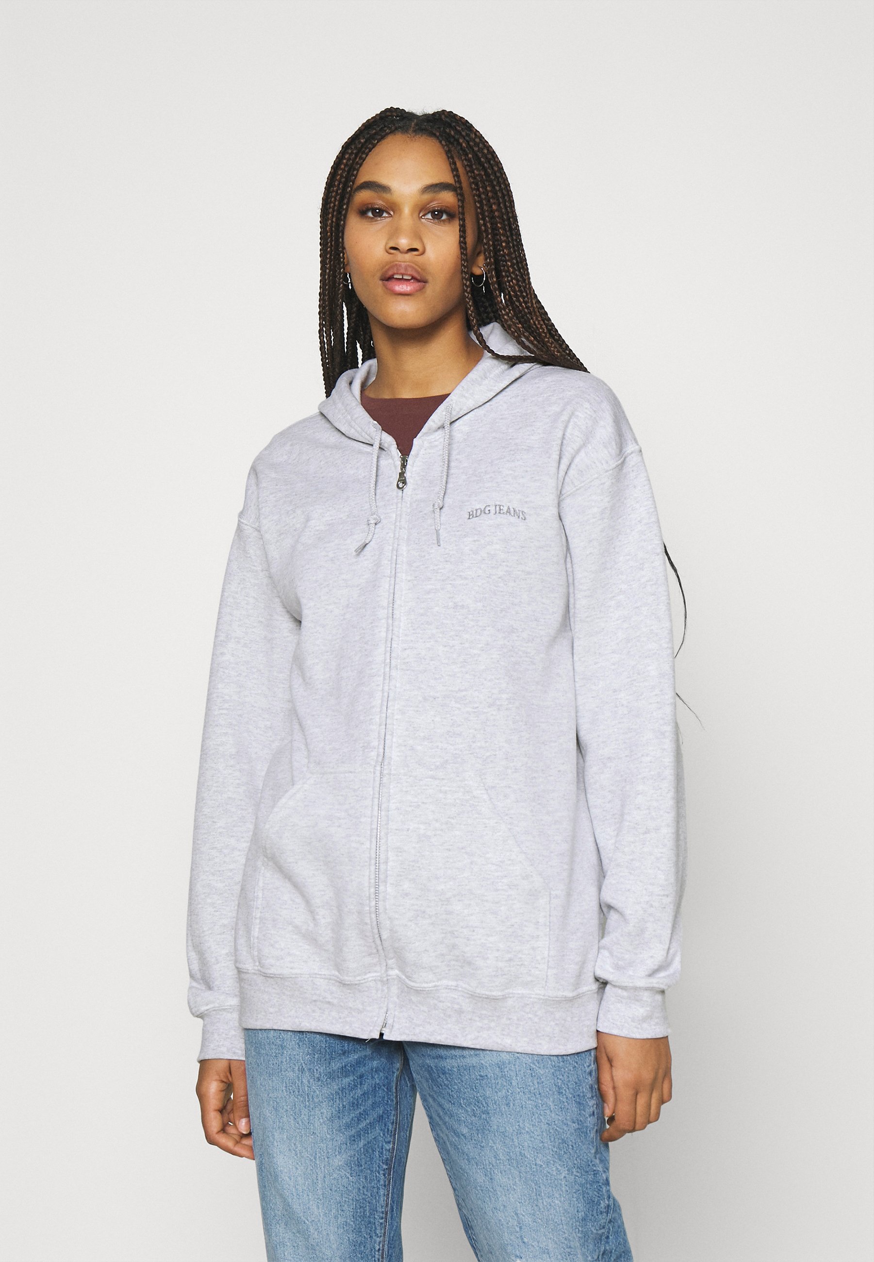 BDG Urban Outfitters ZIP THROUGH HOODIE 