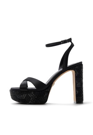 TWO-PIECE ROSINE - Plateausandaler - other black