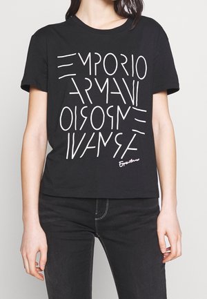 T-Shirt print - black