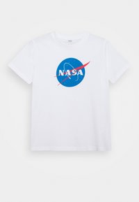 Mister Tee KIDS NASA INSIGNIA TEE - Apdrukāts T-krekls - white