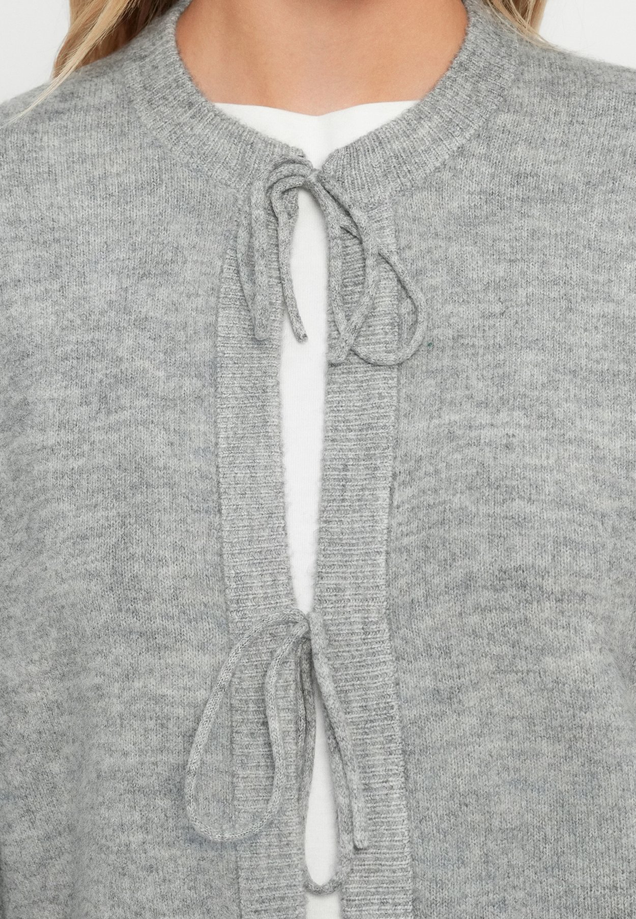 ONLSIMONI 2/4 BOW CARDIGAN KNT NOOS