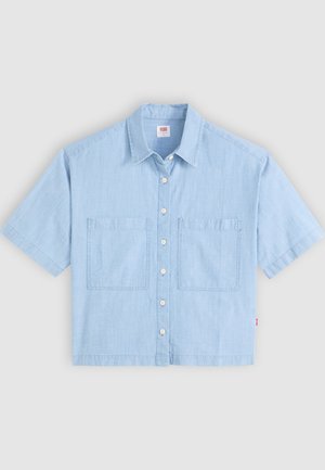 Levi's® HARLIE CROPPED - Button-down blouse - brass organ