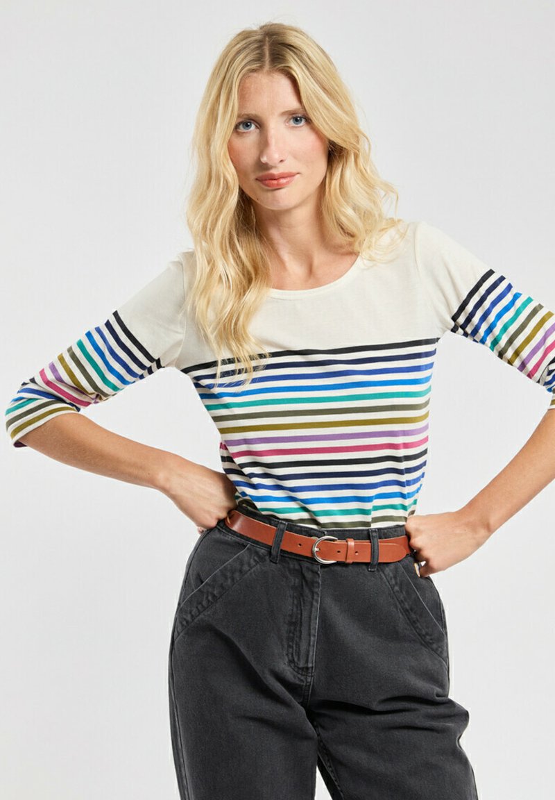 Armor lux T-shirt à manches longues - multicol lann