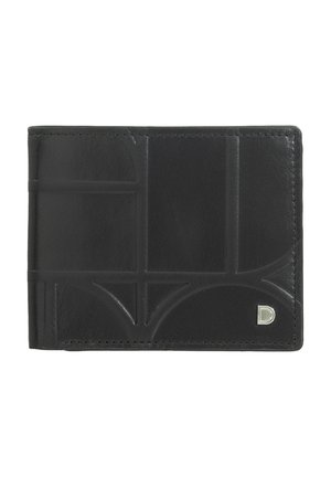 Wallet - black orange