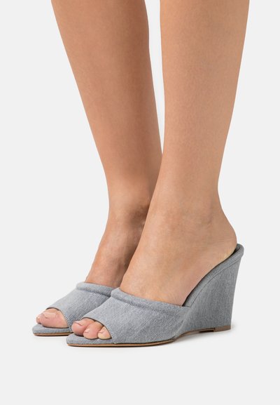 Ilio Smeraldo JIYOUNG - Μιουλ με τακούνι - light grey