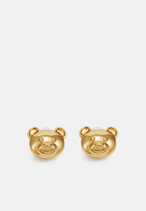 MOSCHINO TEDDY FAMILY EARRINGS - Oorbellen - shiny gold-coloured