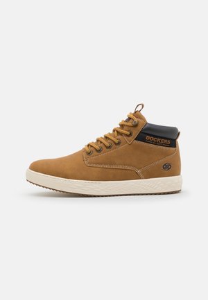 Sneakers alte - golden tan