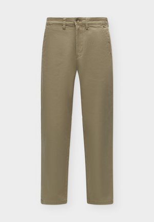 Selected, SLM220-LOOSE MILES TWILL PANT NOOS - Παντελόνι - greige
