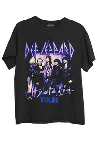 Paradiso Clothing DEF LEPPARD HYSTERIA TOUR - Print T-shirt - black