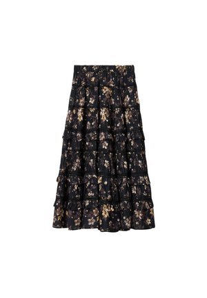 AllSaints, TALIA - Falda larga - vine black